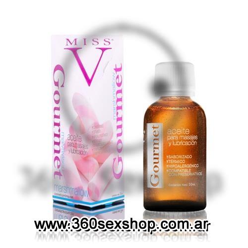 Aceite lubricante para masajes sabor Marshmallow 30 ml